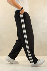 Adds Loose Bottom Zip Style Imported Sportswear Trouser