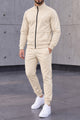 Nke Wind-Runner Zipper Men's Co-Ord Set In Cream