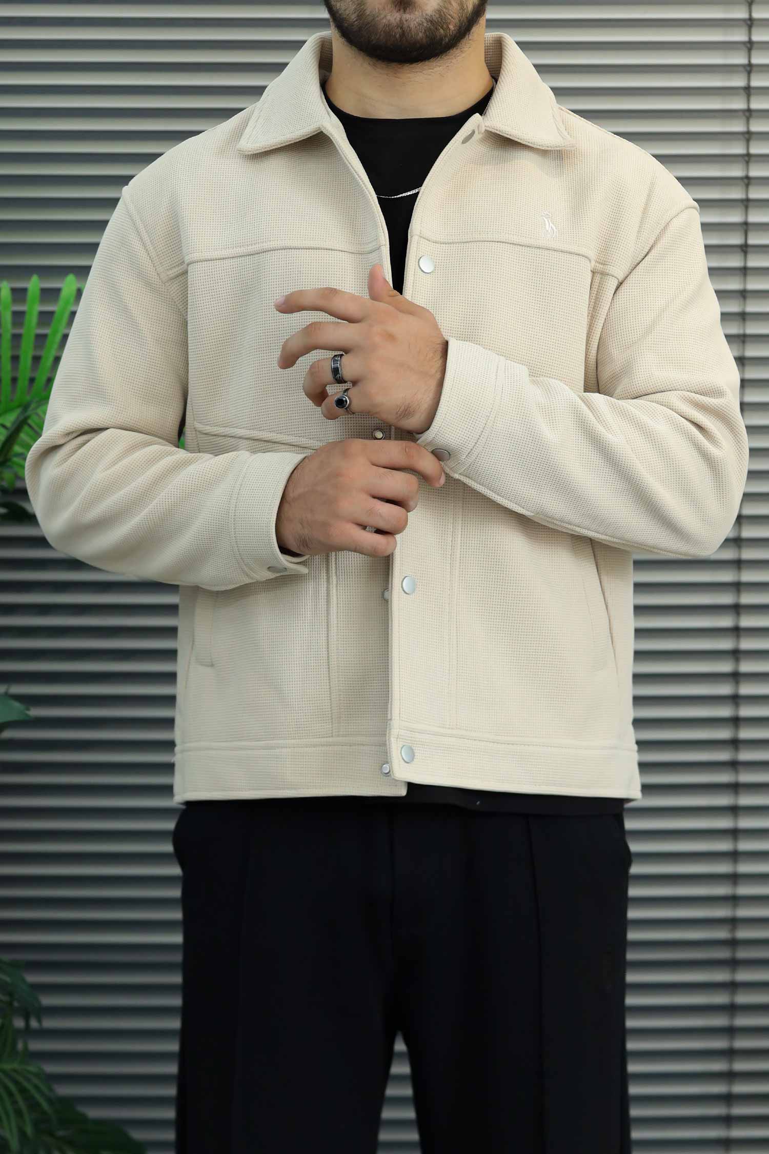 Turbo x Polo Heritage Casual Corduroy Imported Men's Suede Wool Jacket