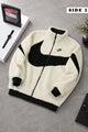 Nke Wind-Runner Swoosh Double Sided Imported Sherpa Puffer Jacket