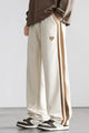 Turbo Club Striped Wide-Leg Loose Bottom Trouser