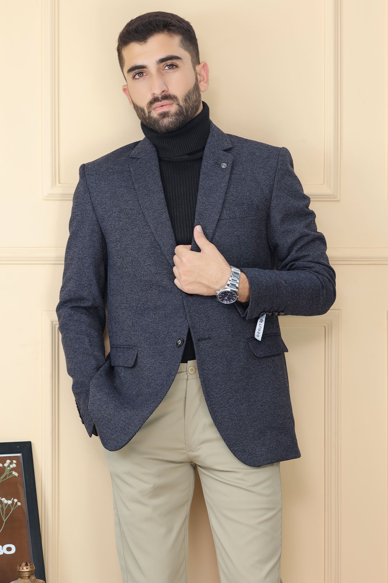 Classic Rich LuxeForm Mens Casual Blazer
