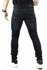 Slim Fit Premium Turbo Jeans in Charcoal black