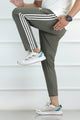 Adds 3 Stripe Dryfit Slim-Fit Trouser