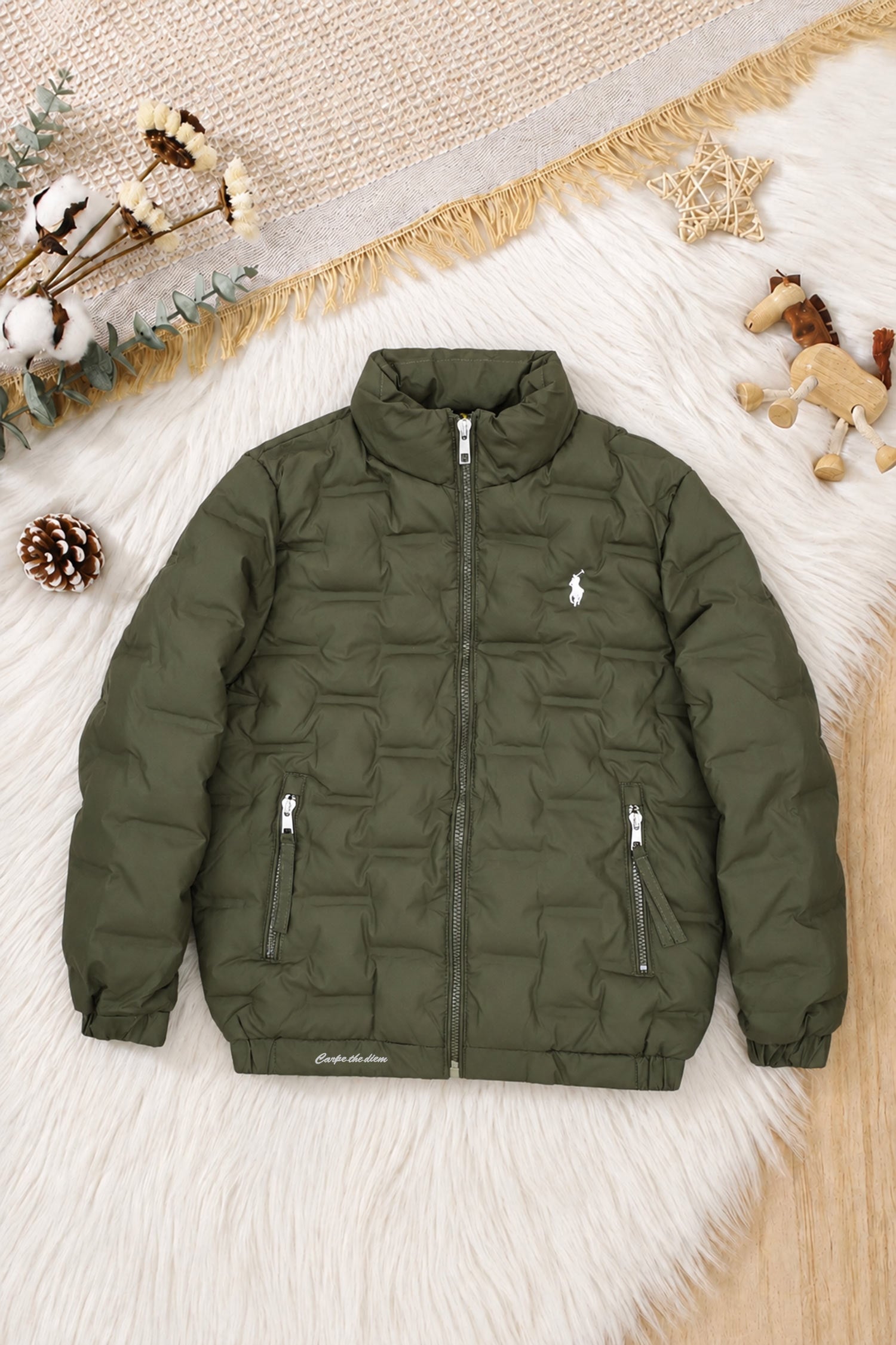 Polo Beaton Quilted Imported Kid's Puffer Jacket
