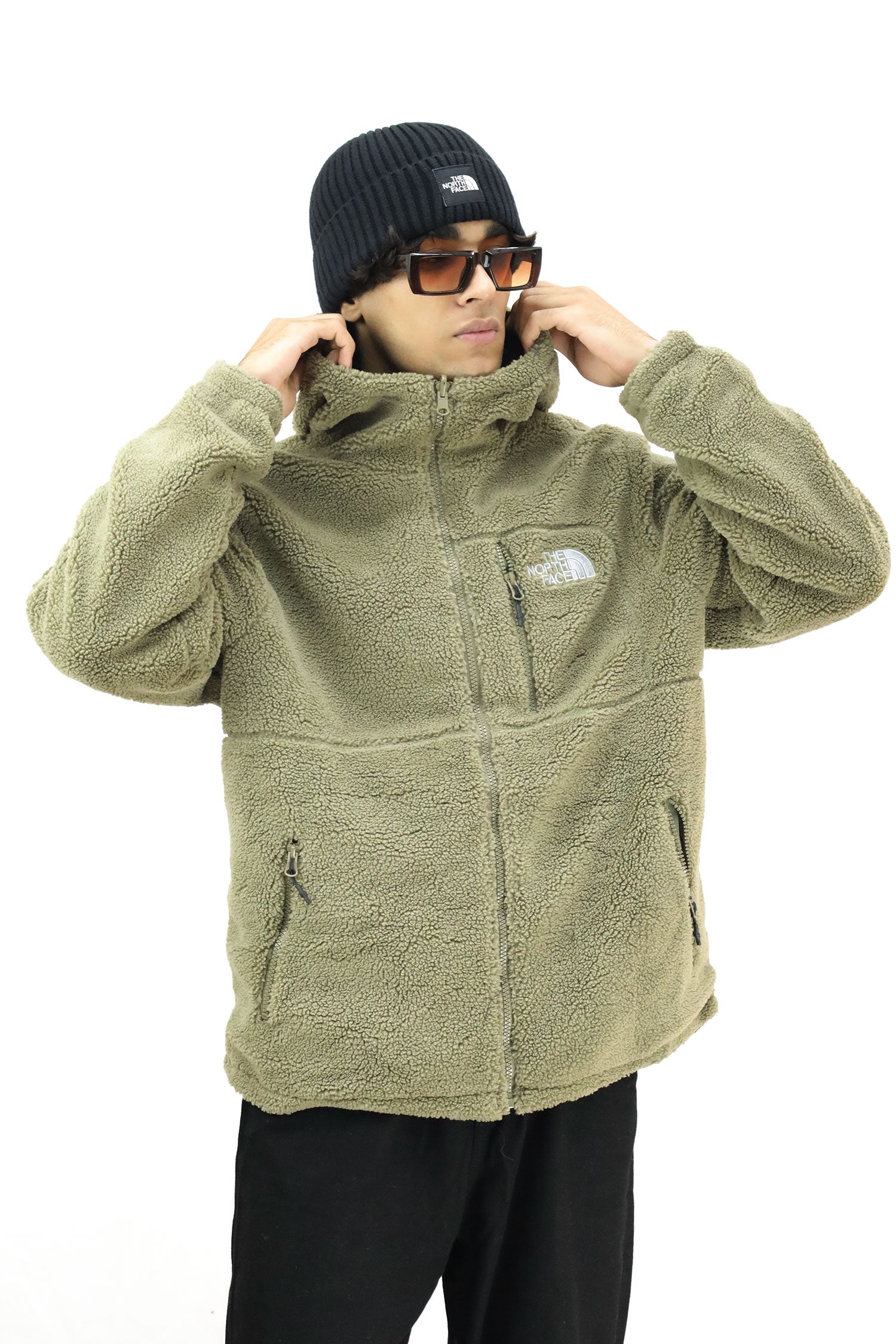 The Nrth Fce Sherpa Double Sided Imported Puffer Jacket