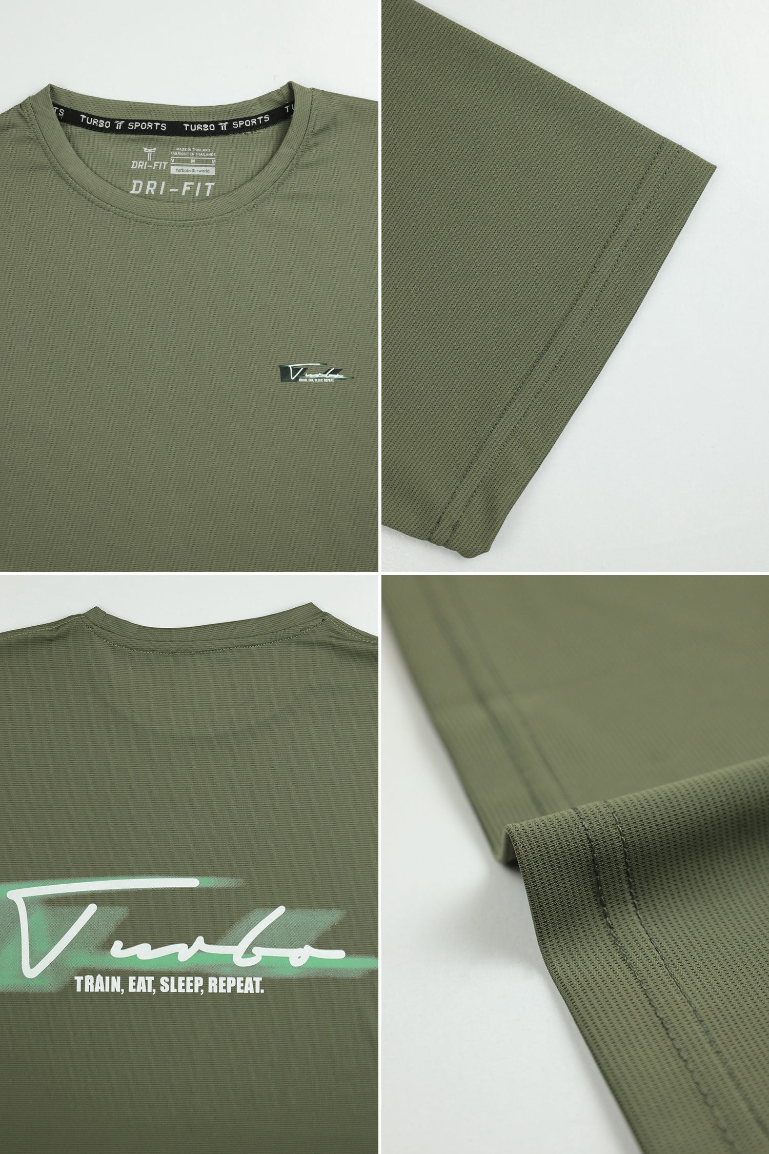 Turbo 'The Repeater' Performance Dry-Fit Tee
