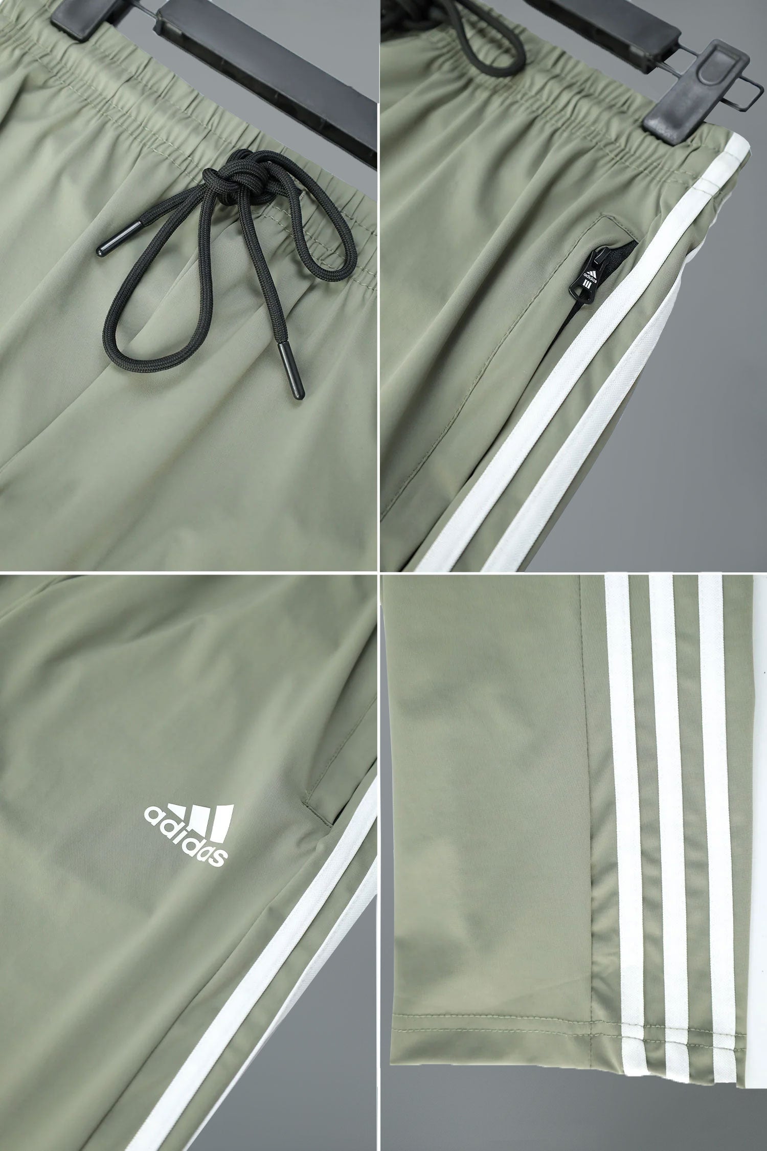 Adds Essential 3-Stripes Elastic Dry-Fit Trouser