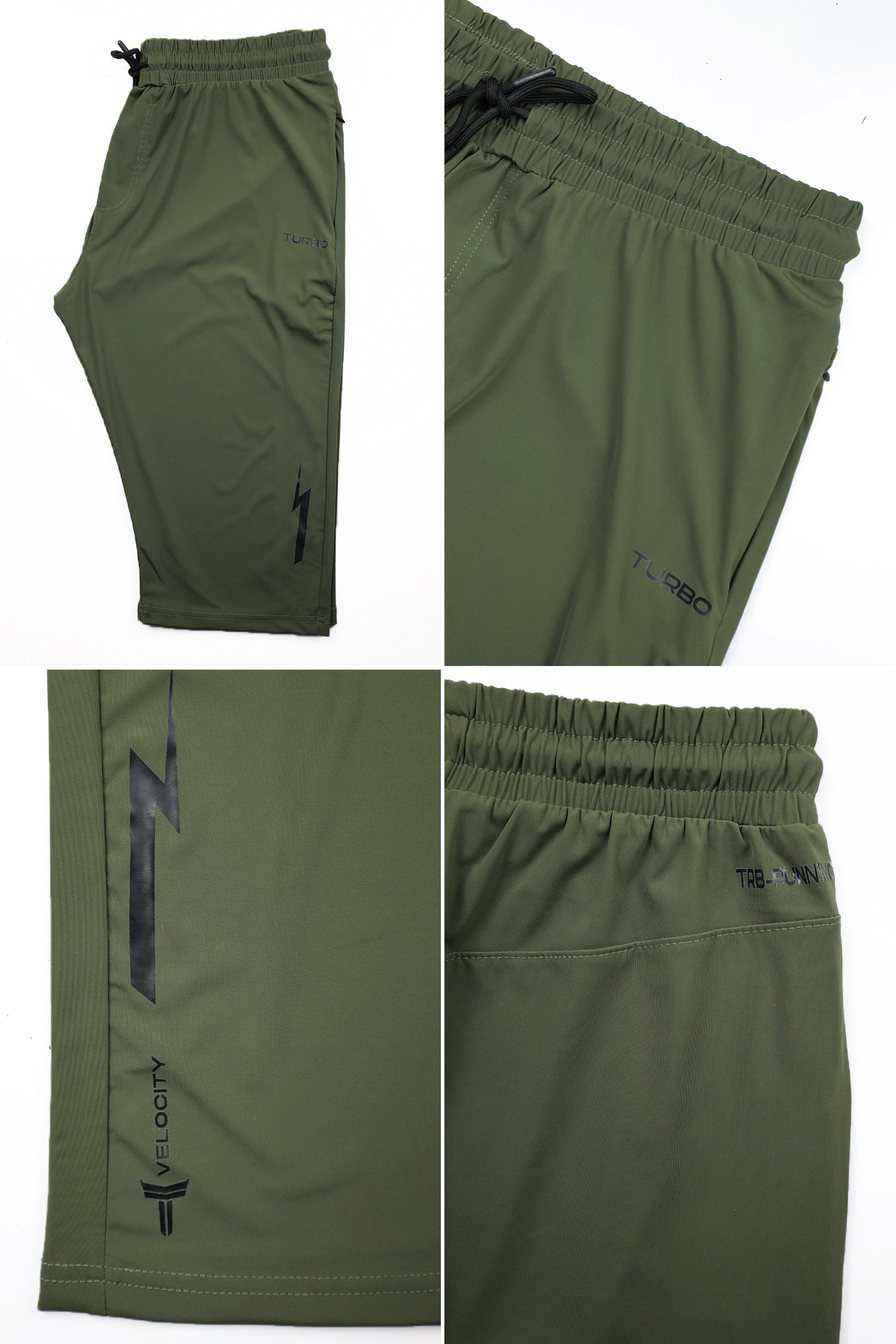 Turbo Ultra-Flex Dry-Fit Velocity Running Men's Shorts