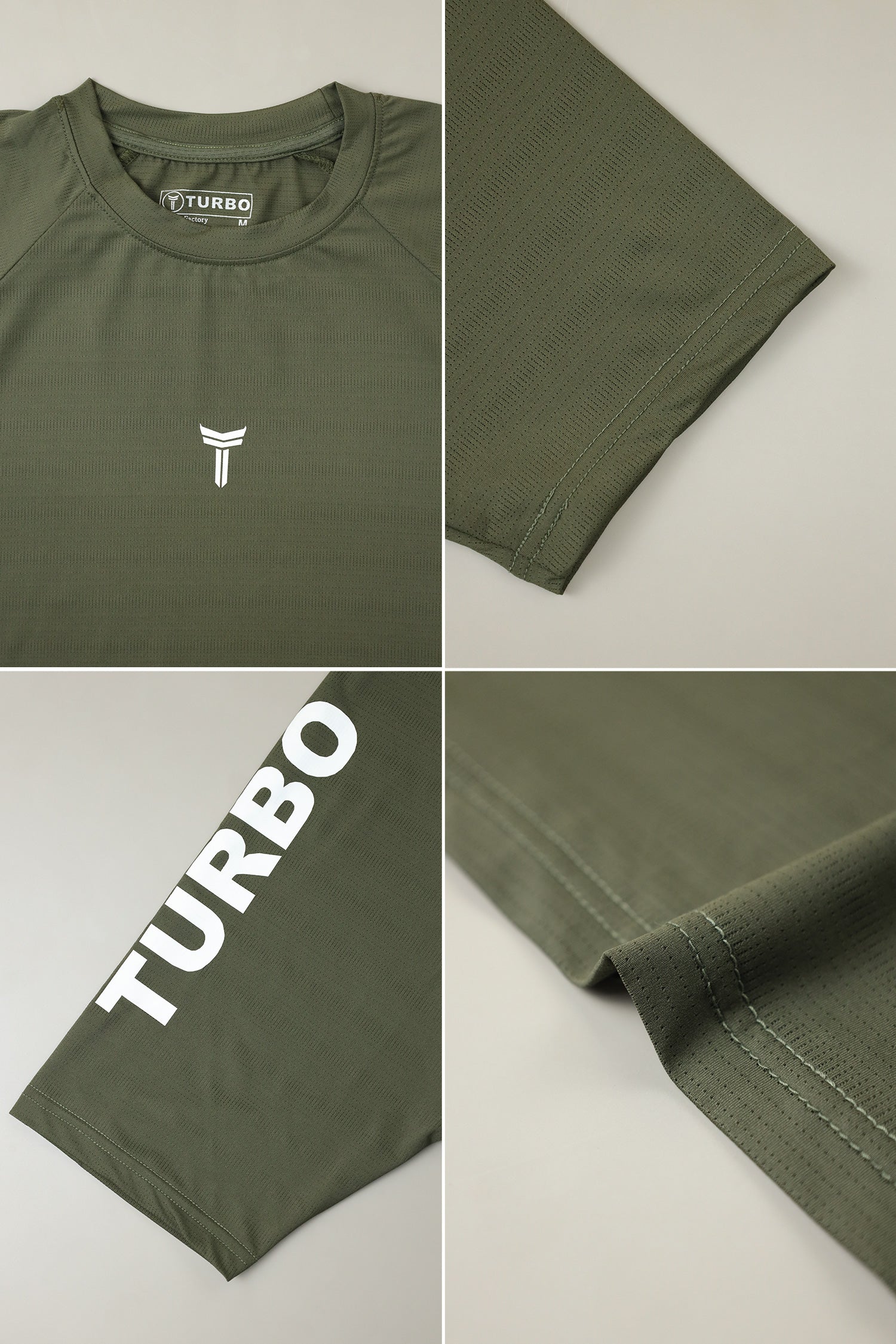 Turbo 'Statement Sleeve' Raglan Dry-Fit Tee