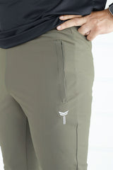 Turbo Power Tough Workout Running Men's Dryfit Trouser In Camo Green