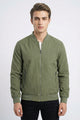 Regular Fit Club Imported Light Weight Jacket In Camo Green