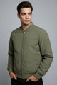 Winter Essential Imported Light Weight Jacket In Camo Green