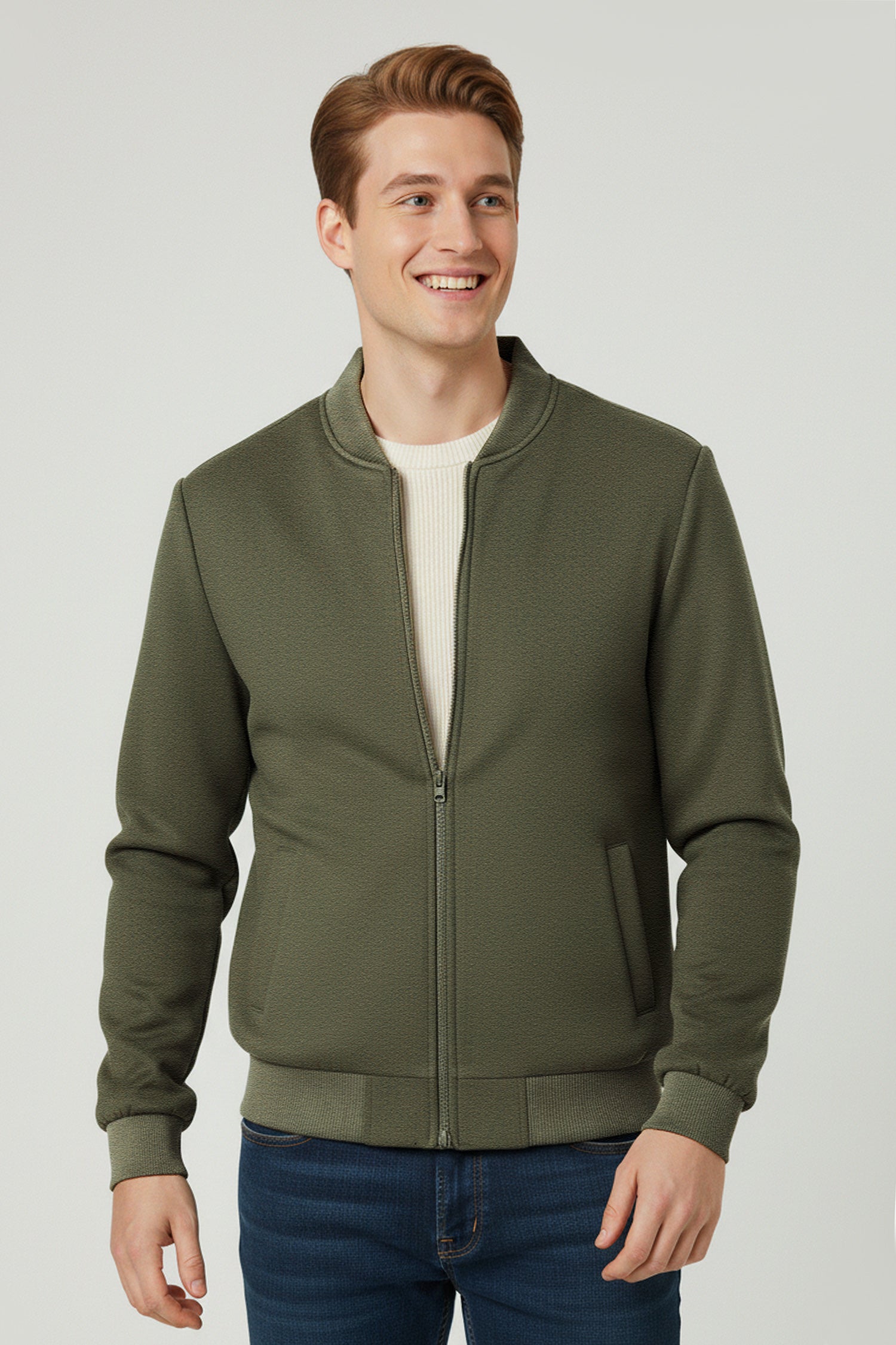 Gentleman Winter Warmer Imported Men's Suede Jacket