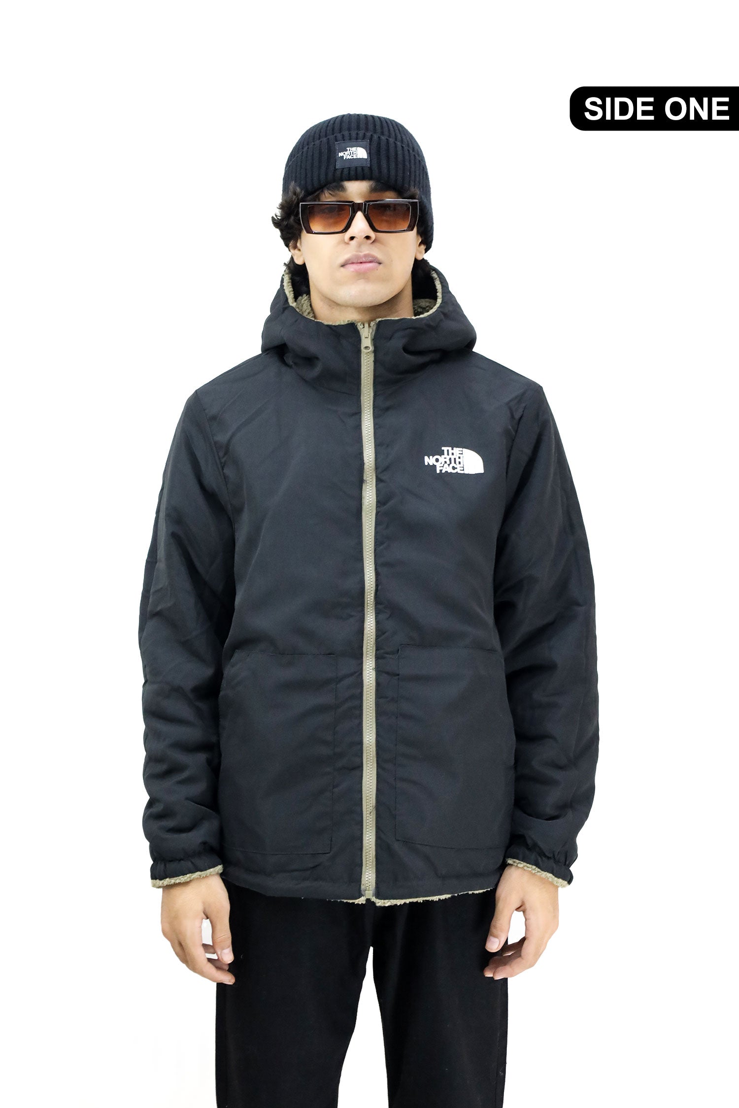 The Nrth Fce Sherpa Double Sided Imported Puffer Jacket