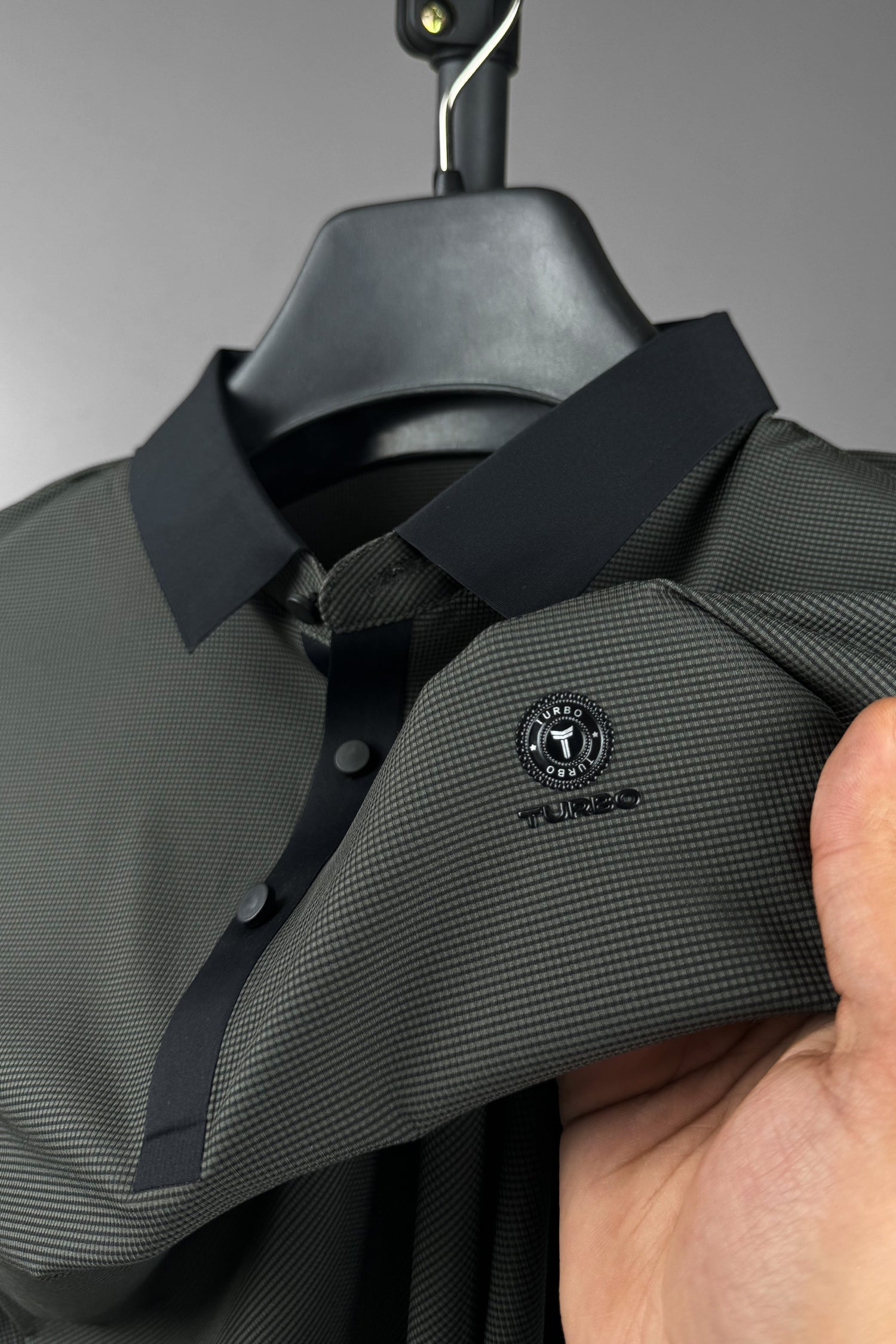 Turbo Vintage Crisp Textured Men's Polo Shirt