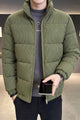 Turbo Lining Pattern Style Men's Imported Puffer Jacket