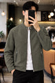 Turbo Casual Outerwear Imported Suede Leather Jacket