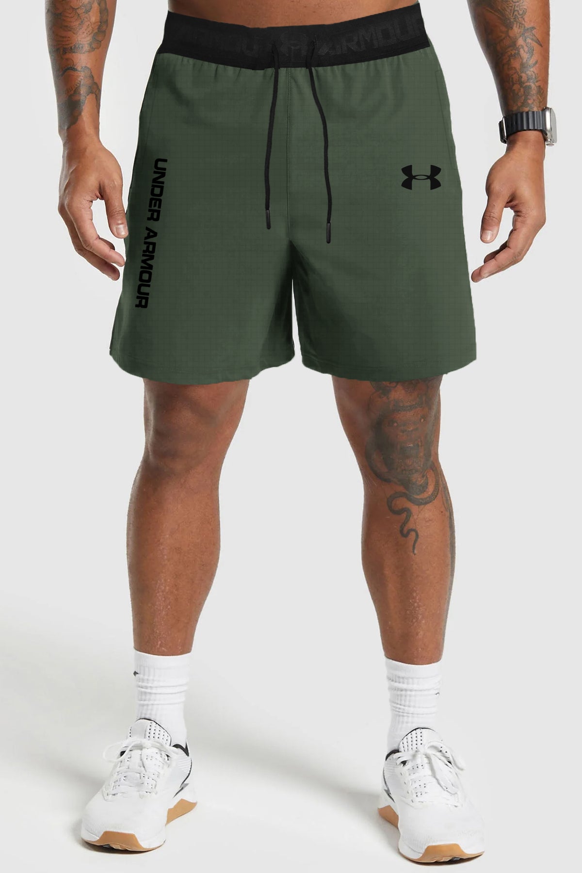 Undr Armr Tech Wordmark Tennis Shorts