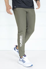 Turbo Power Tough Workout Running Men's Dryfit Trouser In Camo Green