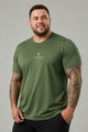 Turbo Street-Style Round Neck Big & Tall Dry-fit Shirt