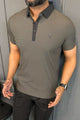 Turbo Vintage Crisp Textured Men's Polo Shirt
