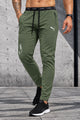 Pma Evostripe Pattern Dry-fit Trouser In Camo Green
