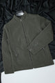 Winter Essential Imported Suede Leather Jacket In Camo Green