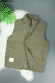Lining Style Imported Men's Gilet In Olive Green