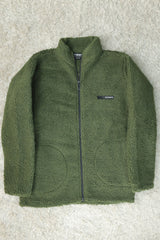 Turbo Zipper Style Sherpa Fleece Light Weight Jacket