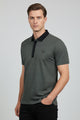Turbo Vintage Crisp Textured Men's Polo Shirt