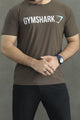 Gym Shrk Athletic Workout Men's Dry-Fit Tee
