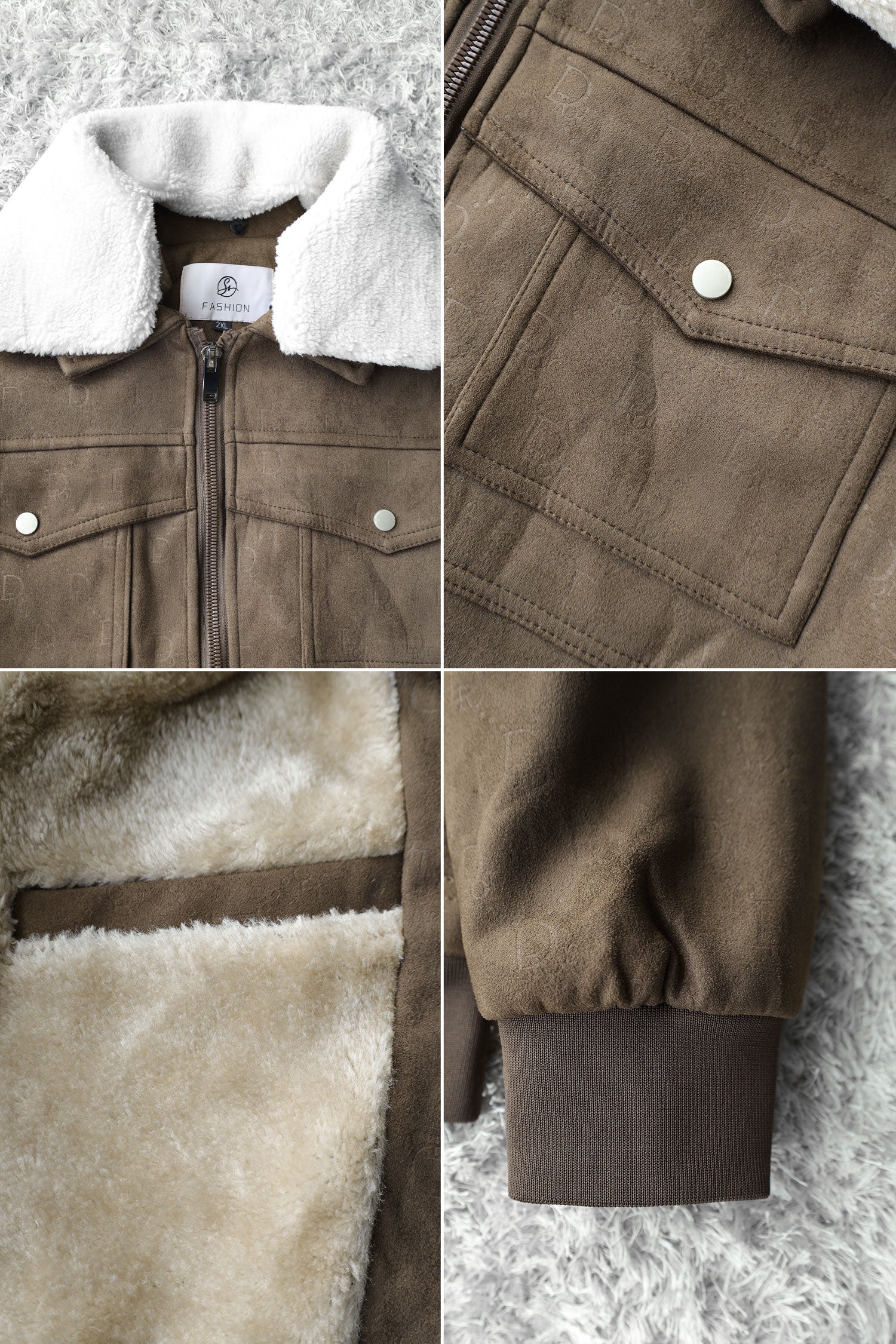 Dor Classic Men's Suede Jacket