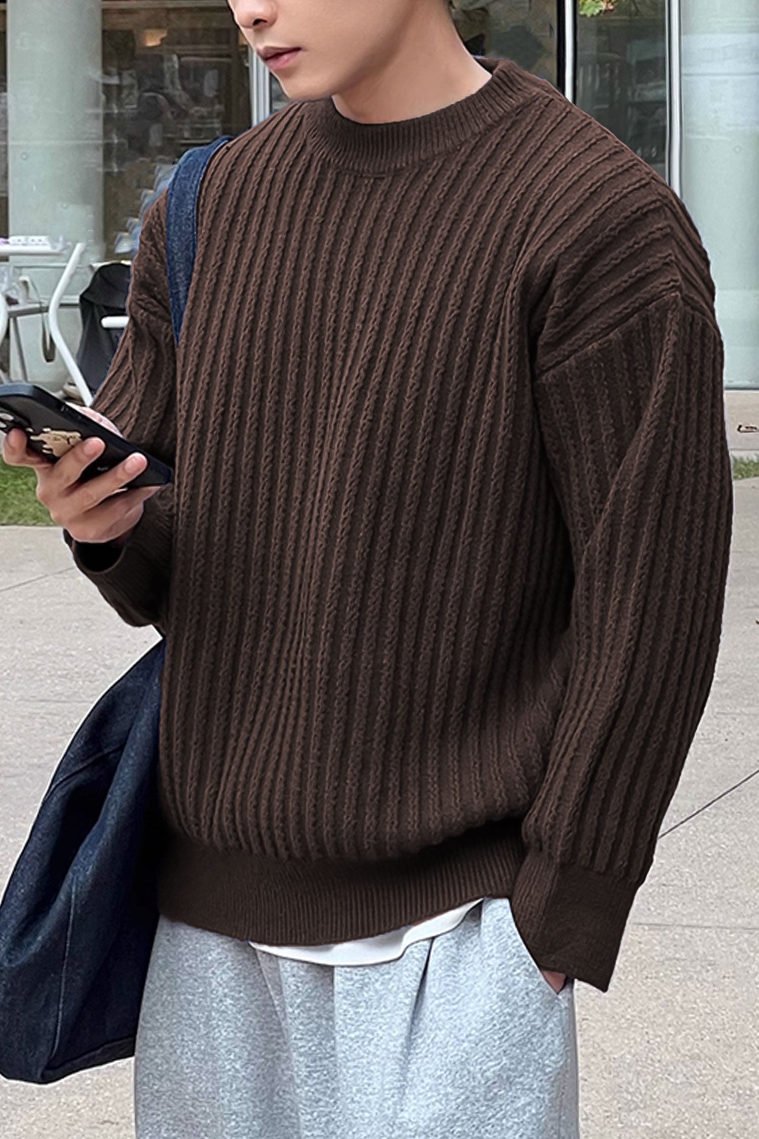 Turbo PullOver Knitted Imported Men's Sweater