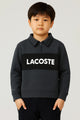 Lcste Block Panel Coller Style Unisex Kids SweatShirt