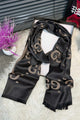 Guci GG Jacquard Imported Men's Silk Muffler