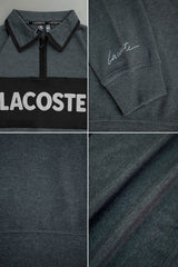 Lcste Color-Block Panel Imported Men's Sweatshirt