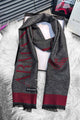 Armni Jacquard Lettering Imported Men's Wool Muffler