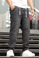 Turbo Side Cargo Style Denim Baggy Jeans