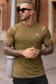 Pma Athletic Wear Imp Dry-Fit Tee In Camel
