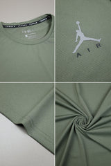 Jrdn Air 3D Jumpman Dry-Fit Tee In Camo Green