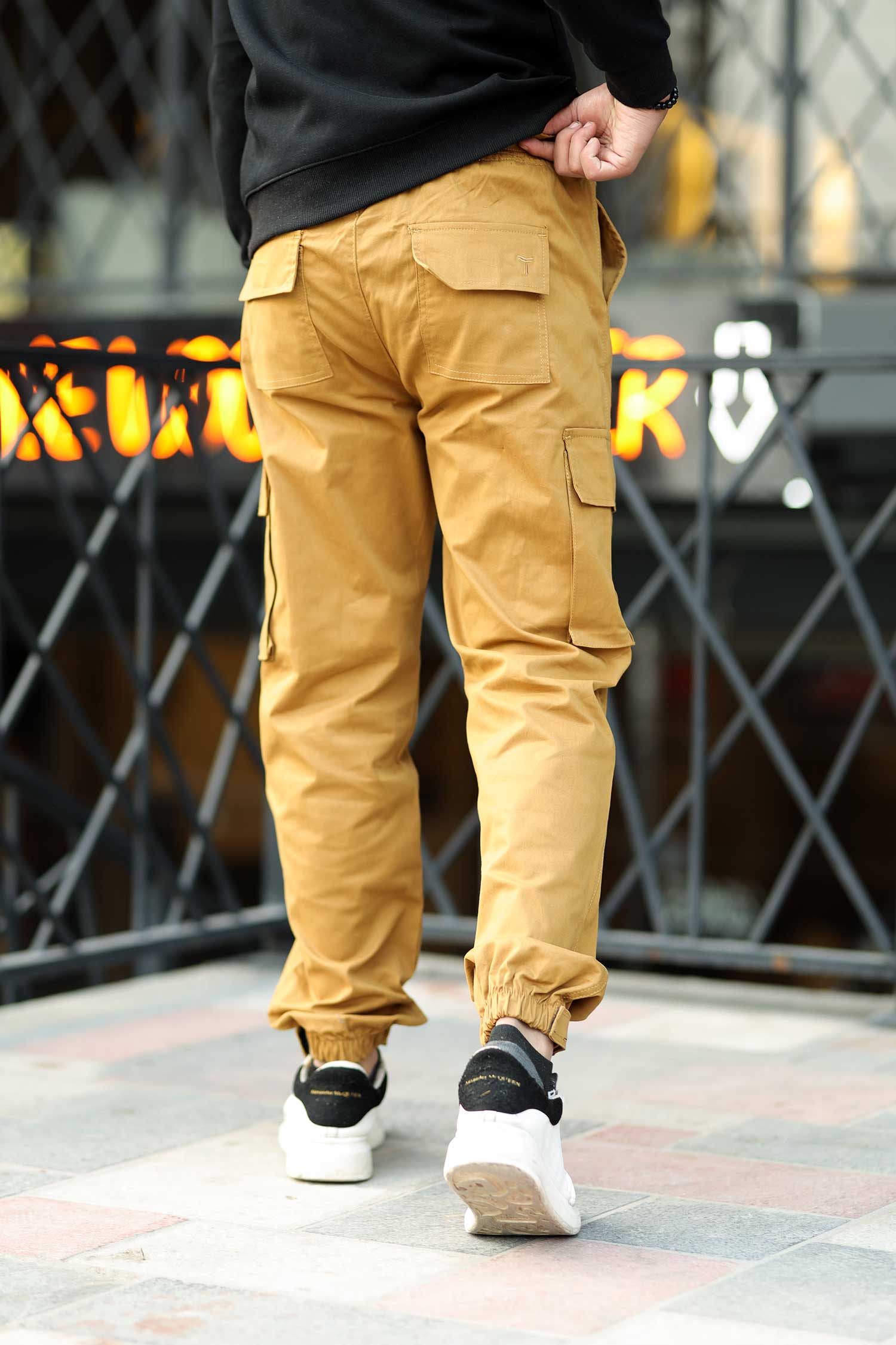 Turbo Vintage Grip Signature Imp Cotton Cargo Trouser