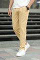 Turbo Micron Swift-Line Panel Trouser In Light Camel