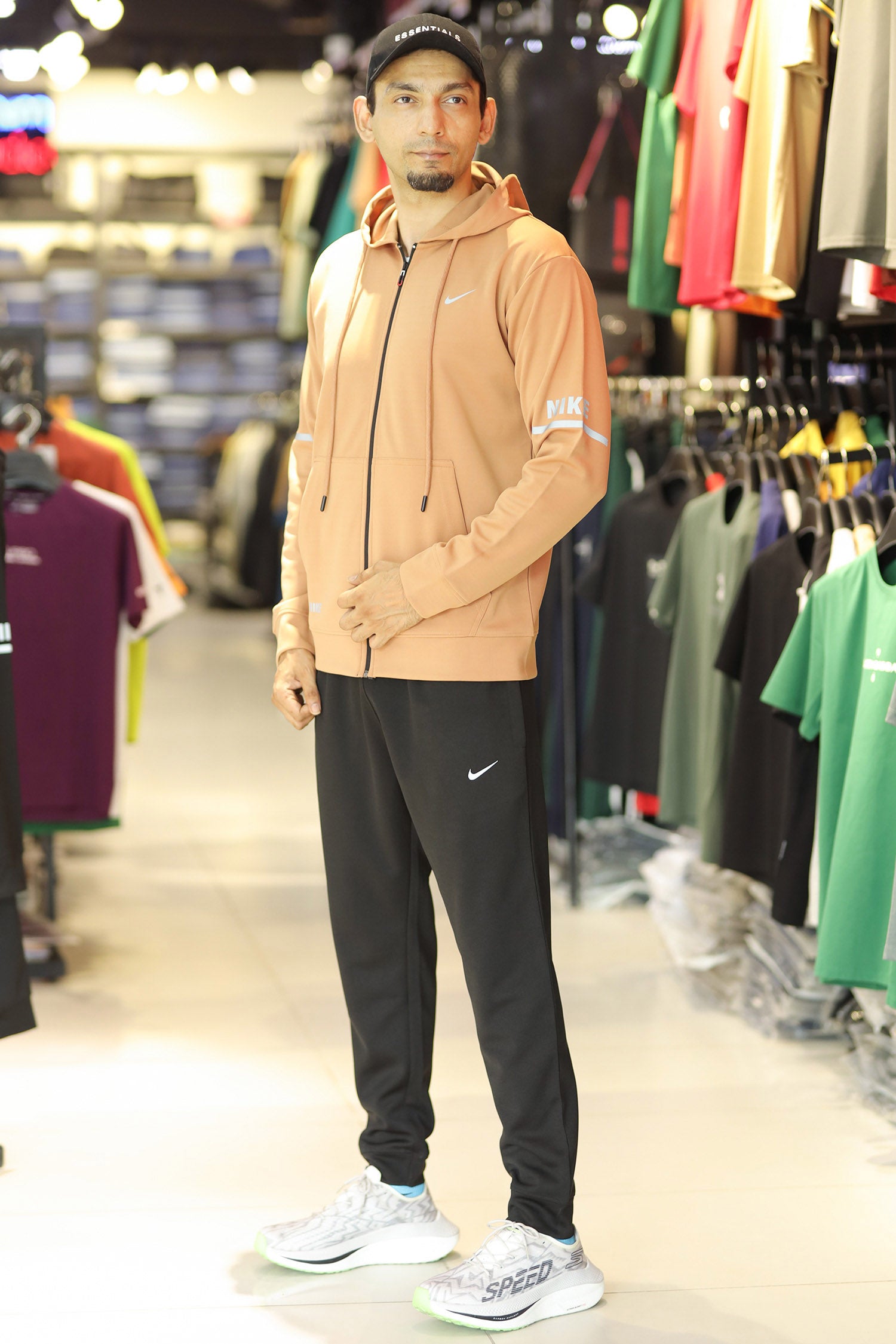 Nke Urban Edge Slim-Fit Hoodie Zipper Tracksuit