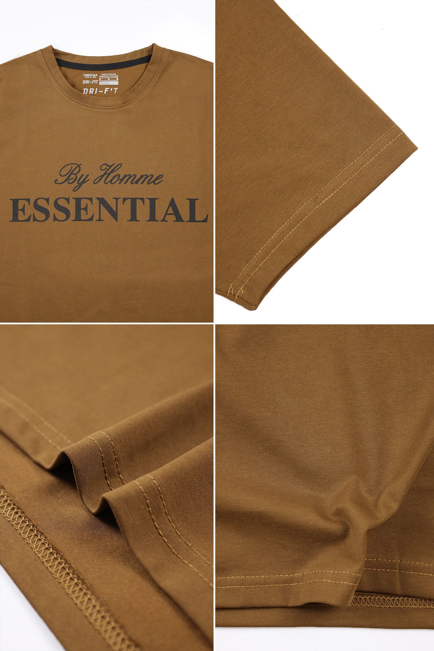 Essen By Homme Signature Logo Round Neck Tee