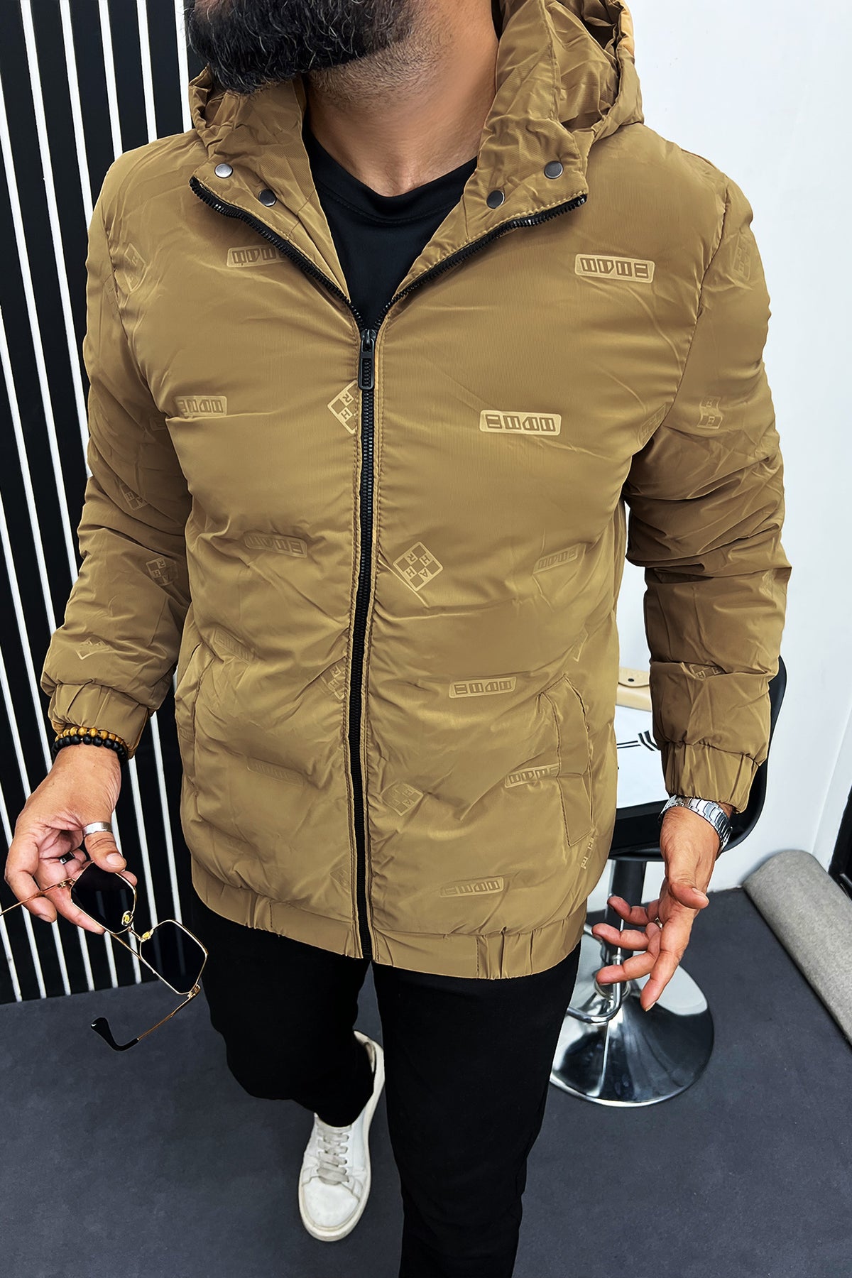 Fashionable Breeze HoodStyle Quilted Padded Imported Puffer Jacket