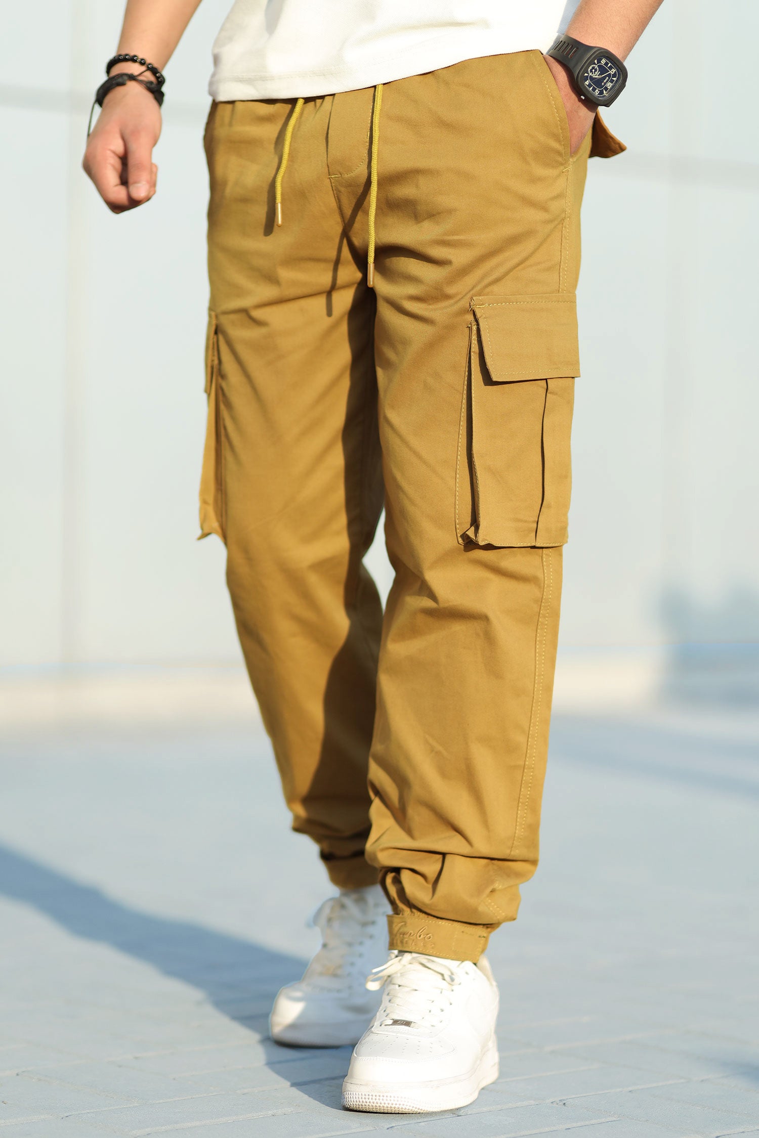 Turbo Vintage Grip Signature Imp Cotton Cargo Trouser