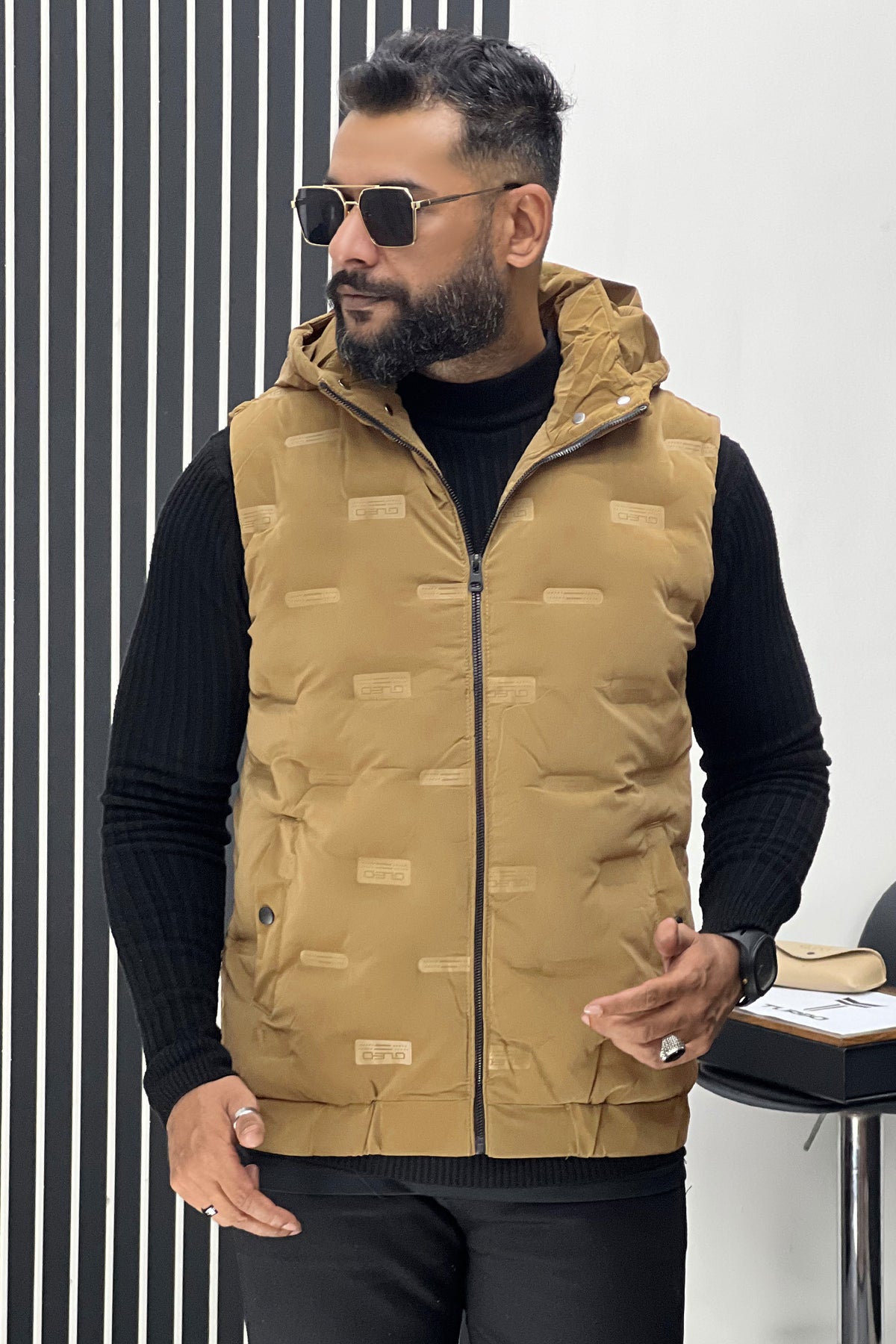 Trendy Bubble Quilted Imported Men's Gilet