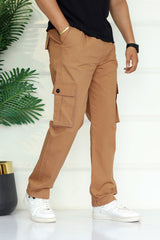 Turbo's 6 Pockets Loose Bottom Cargo Trouser