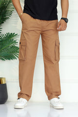 Turbo's 6 Pockets Loose Bottom Cargo Trouser